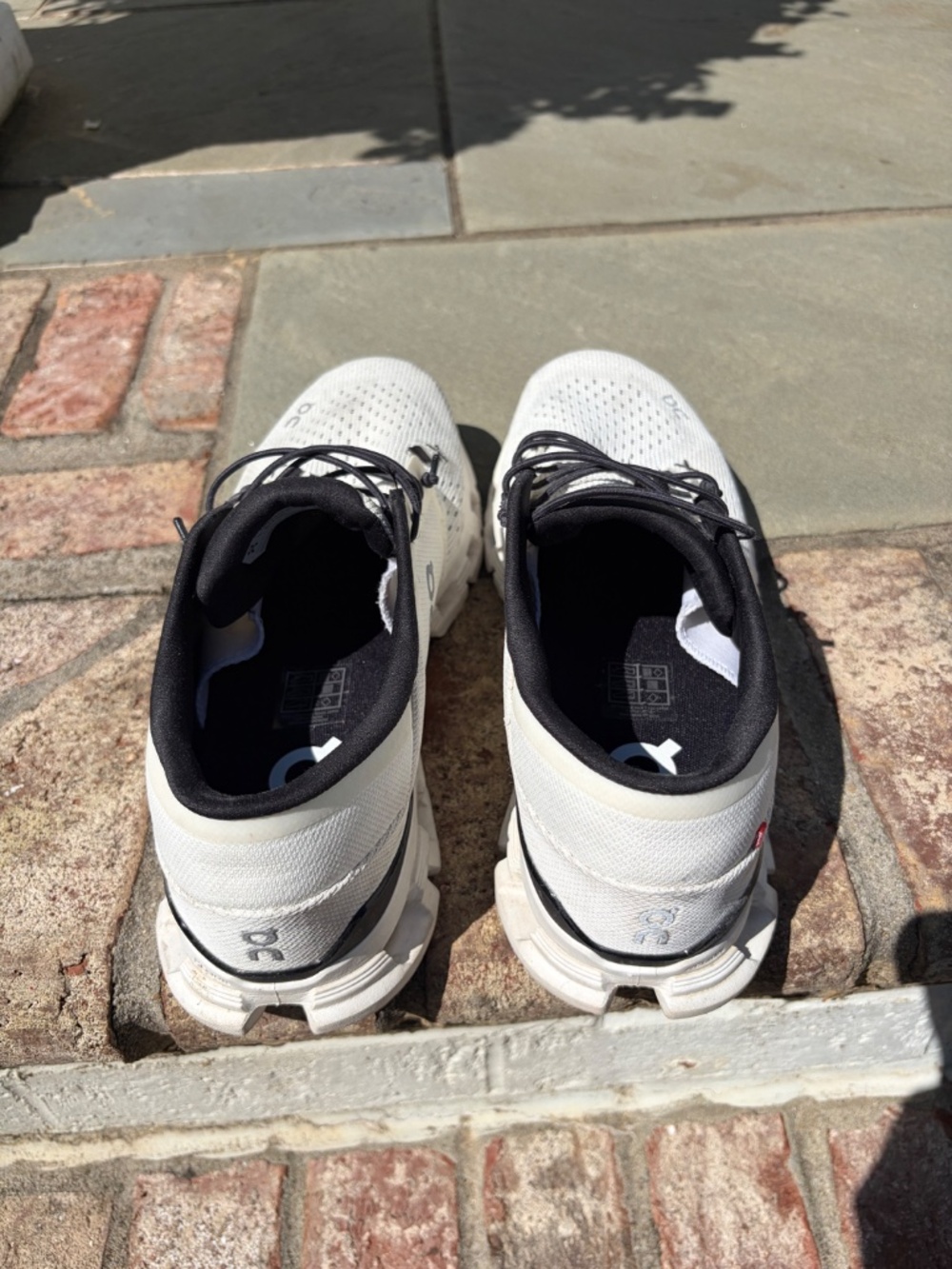 ON Running shoes men Cloud X 4 ivory black 11.5 - Picture 5 of 13